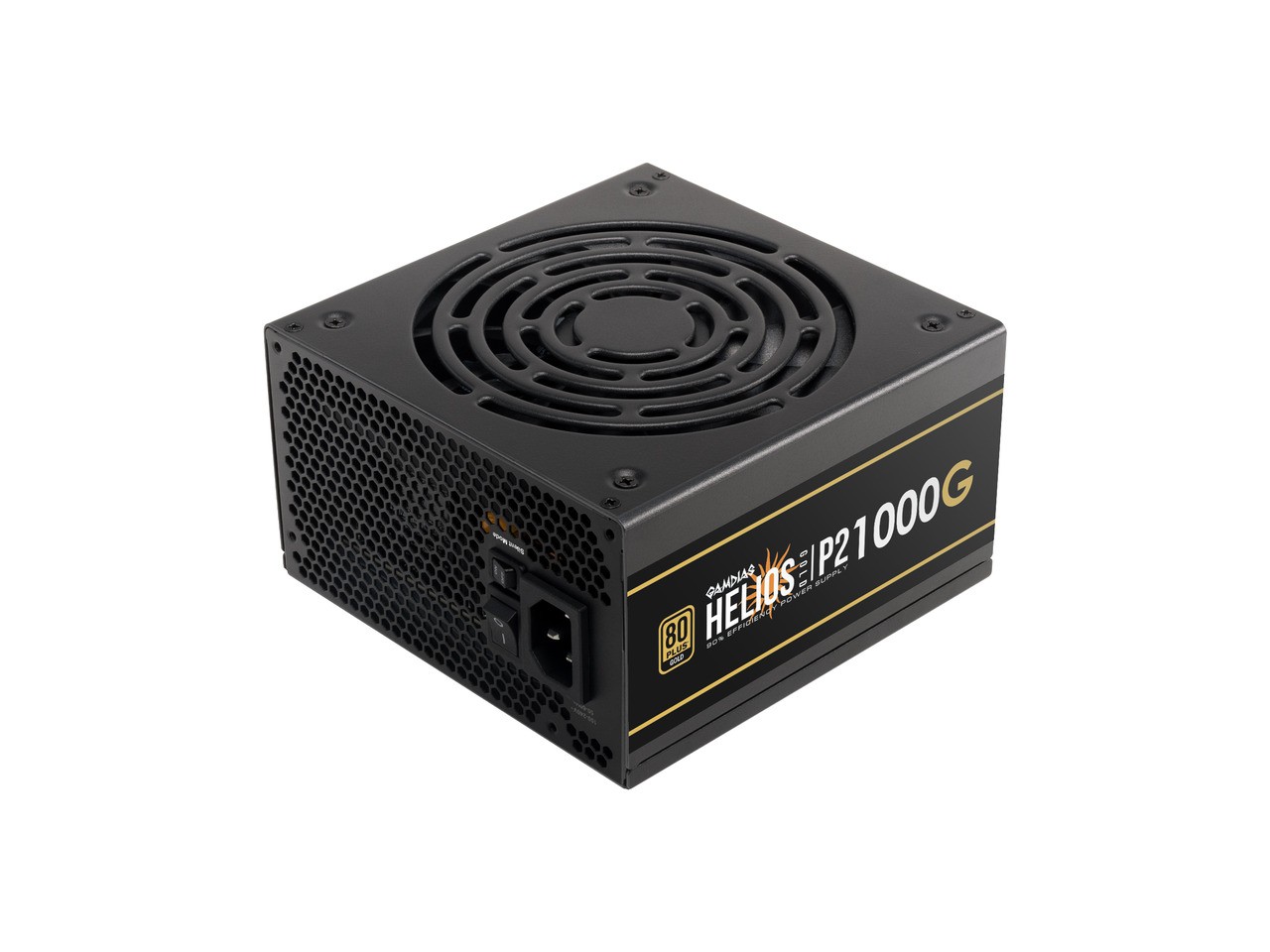 Gamdias HELIOS P2-1000G 1000 W ATX 3.1 Compatible 80 PLUS GOLD Certified Full