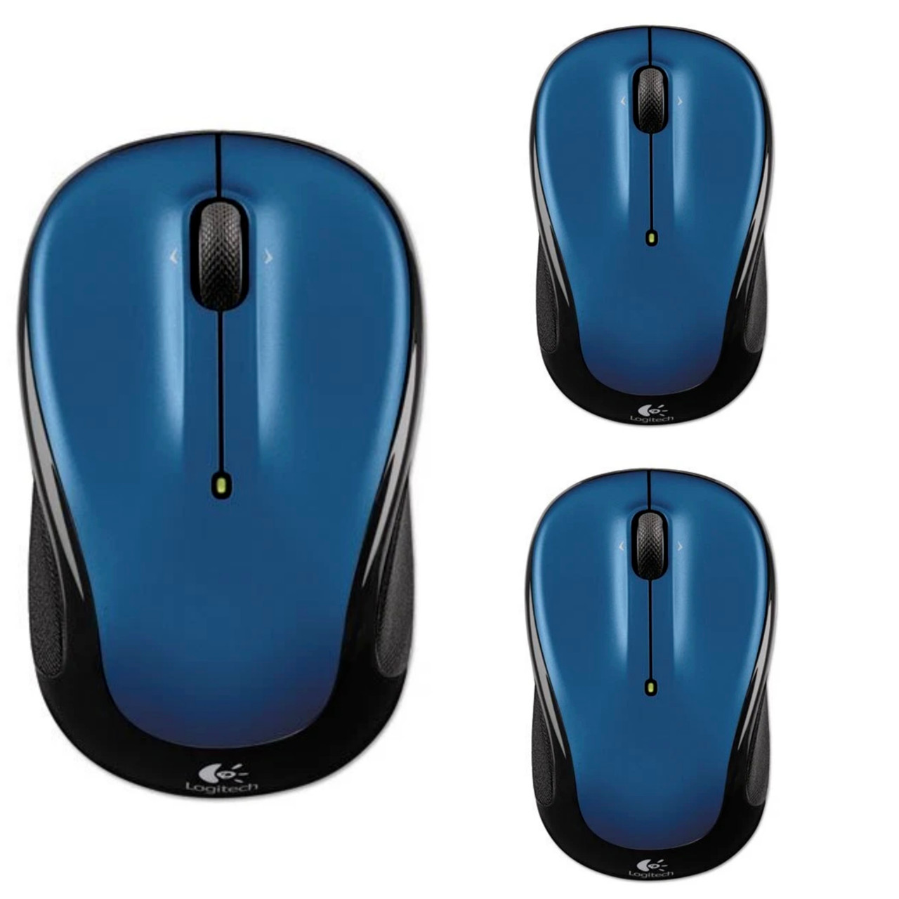 3 Pack - Logitech M325 Wireless Optical Compact Mouse - No Receiver