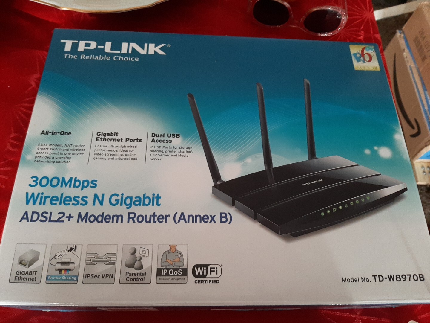 tp link router td-w8970B
