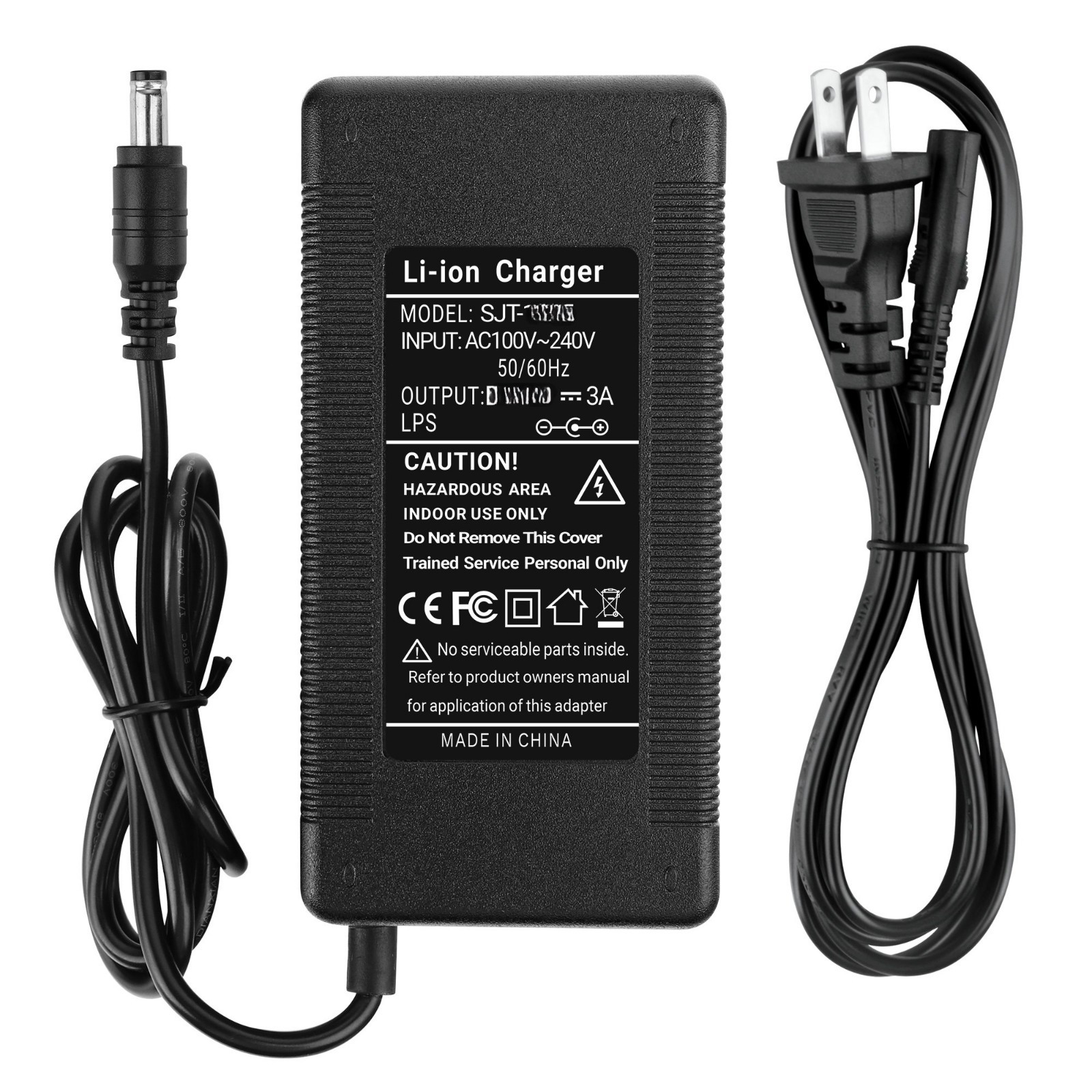 42V 3A AC Adapter Charger For Gotrax Hoverboard Infinity Pro / Pulse Max Power