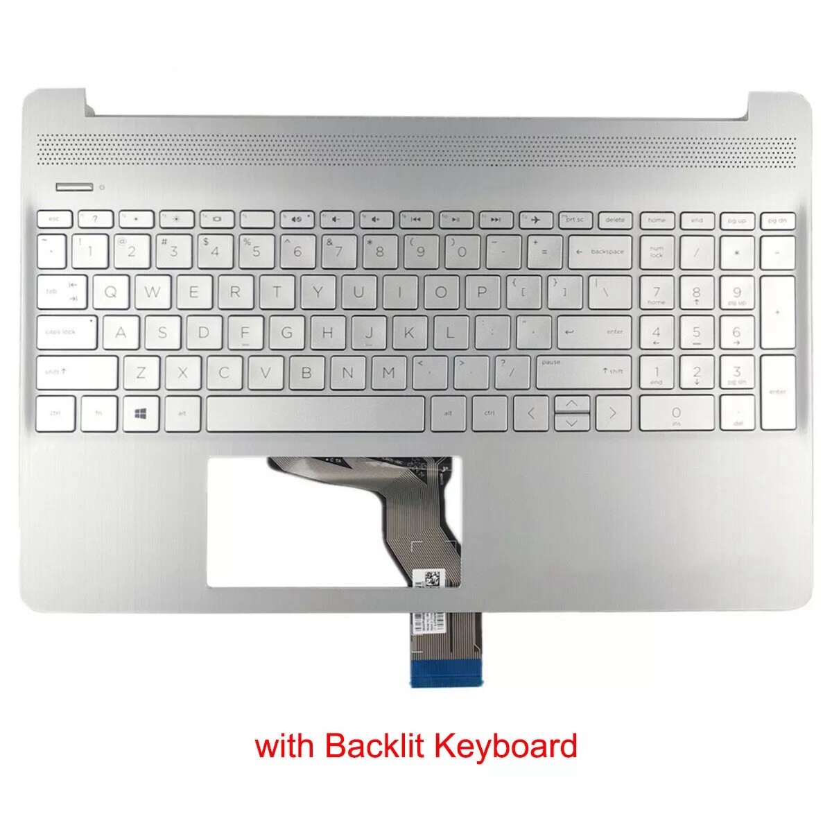 New For HP 15-EF 15-DY 15S-EQ Palmrest Upper Case w/ Keyboard Backlit M17185-001