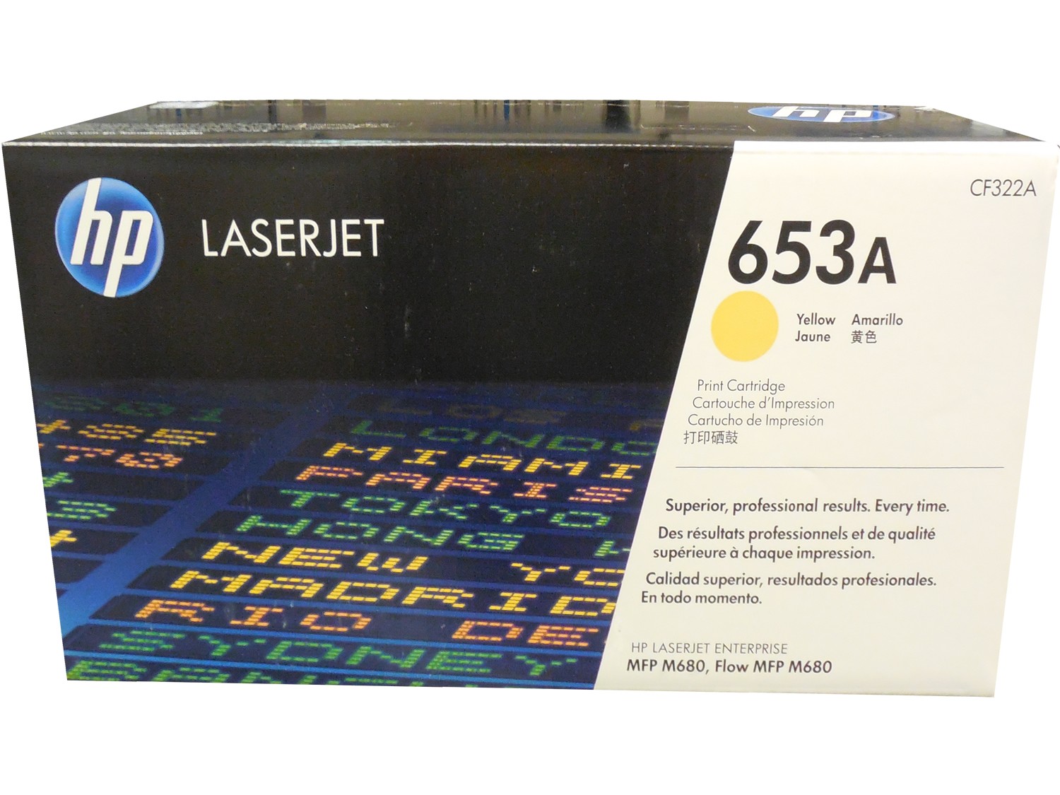 HP CF322A 653A Yellow Toner Genuine