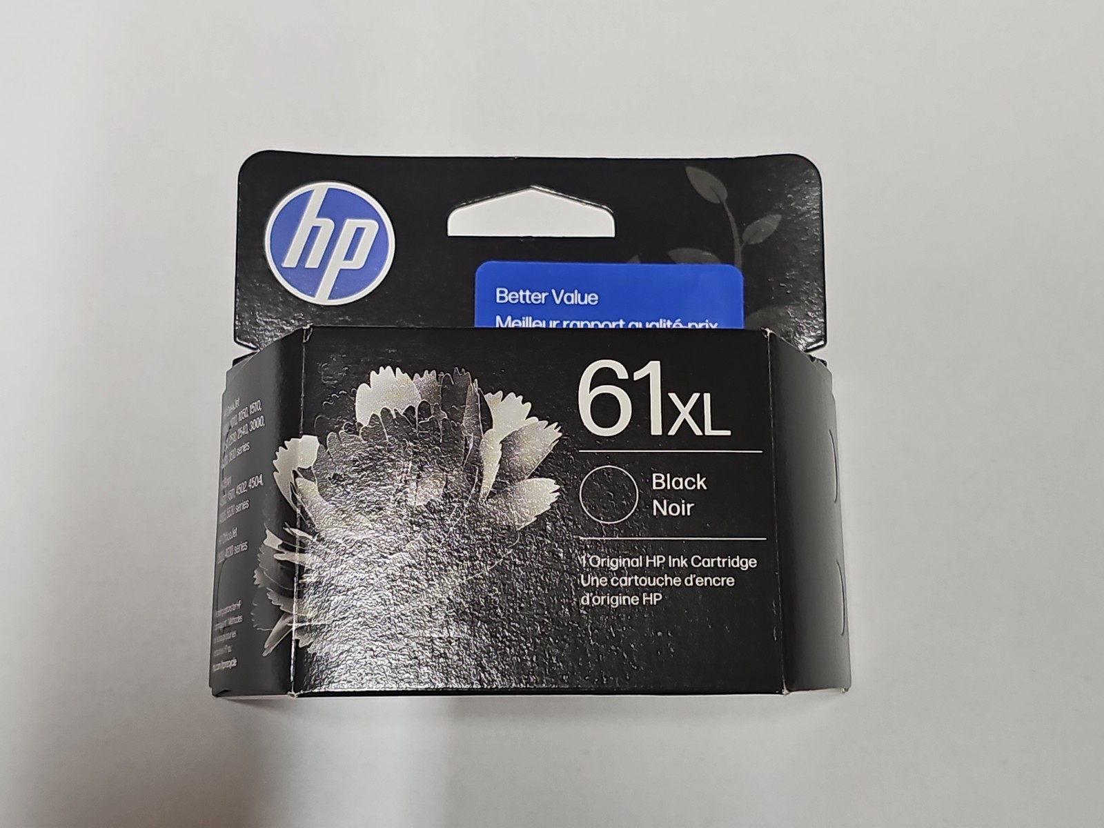 NEW FACTORY SEALED HP 61 XL BLACK INK CARTRIDGE EXP Jan 2028 