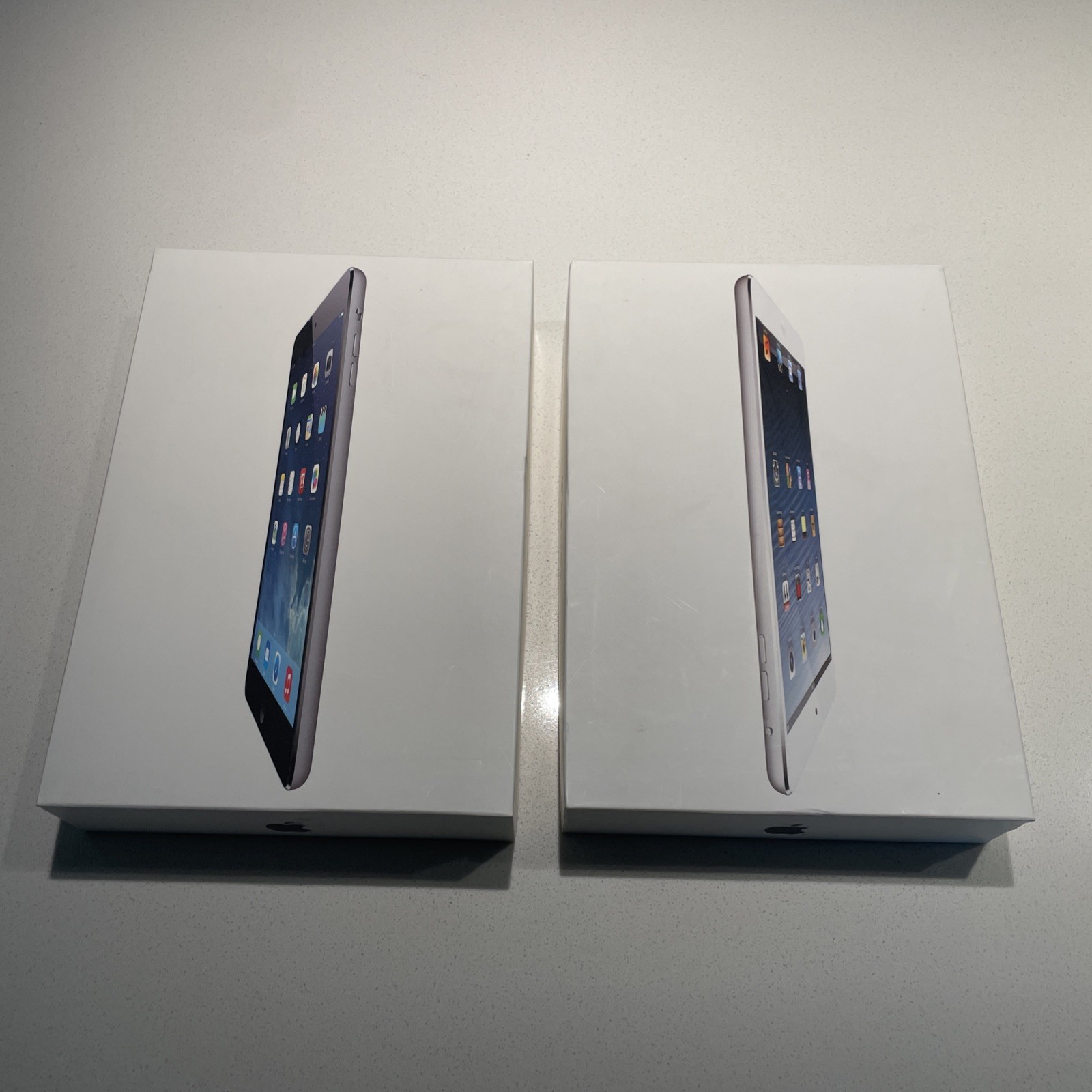 Lot Of 2 Apple iPad Mini EMPTY BOXES ONLY 2012 Model A1489 + 2013 Model