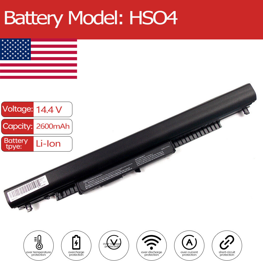 HS04 Battery for HP 14-AF122AU 15-AC028DS 15-AC028CA 15-AC027TU 14-AF117AU