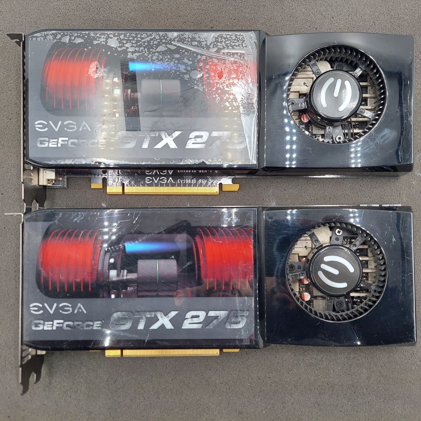 LOT OF 2 EVGA Nvidia GeForce GTX 275 Video Graphics Card