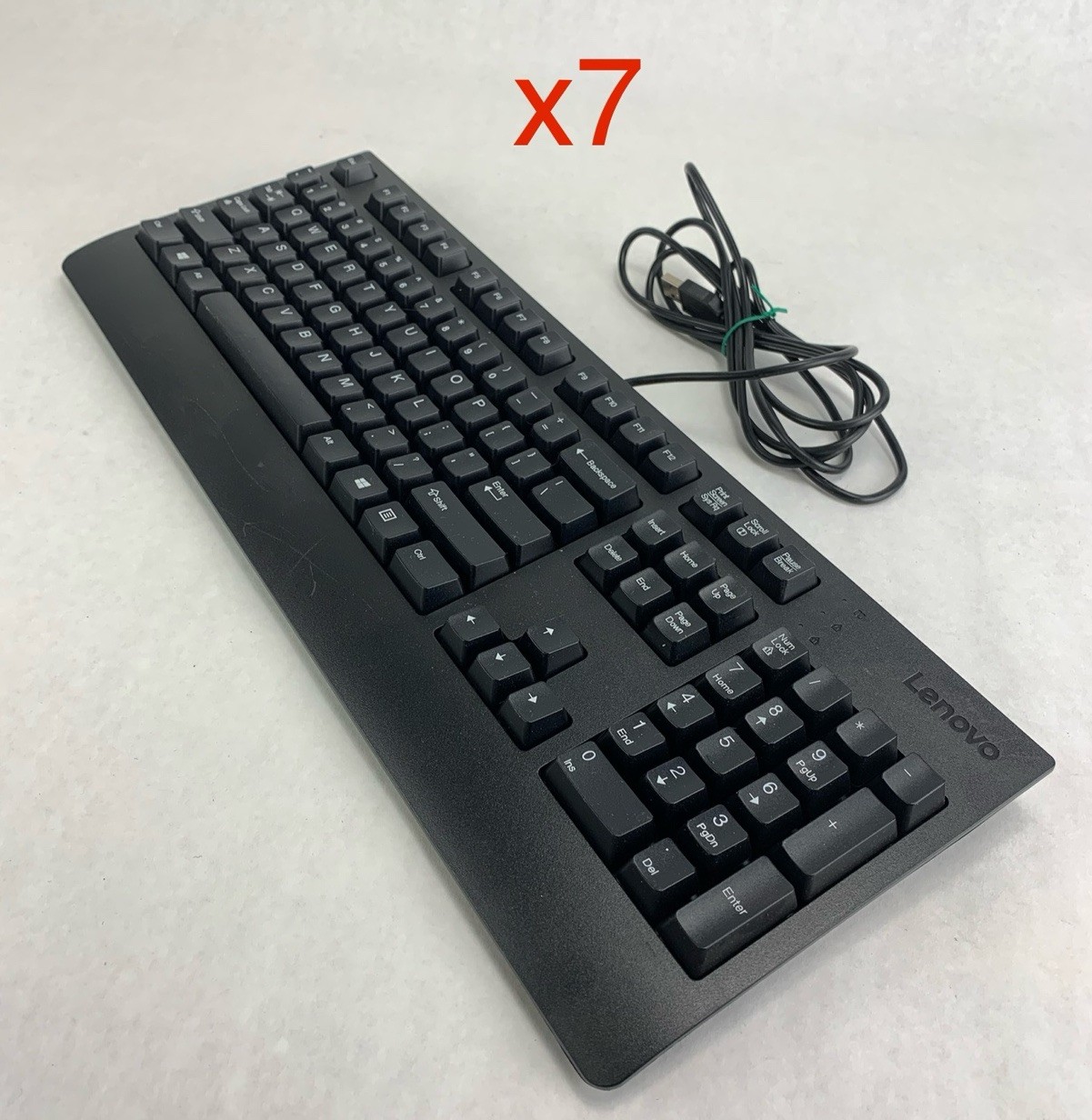 Lenovo SD50L79983 Wired USB Keyboard Lot of 7