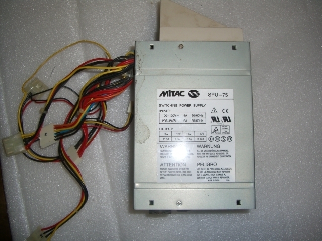 Mitac SPU-75 304231-001 75 Watt Power Supply