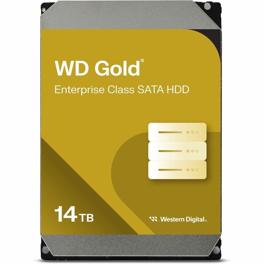 WD Gold 14TB 3.5" SATA 7200rpm Internal Hard Disk Drive WD142KRYZ