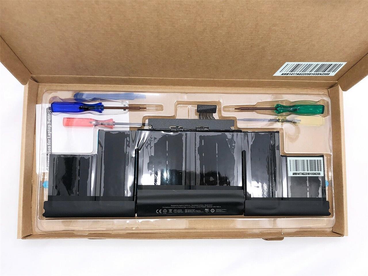 Amazing NEW Battery for 2012 Apple MacBook Pro 15" Retina A1398 ME664 ME665 