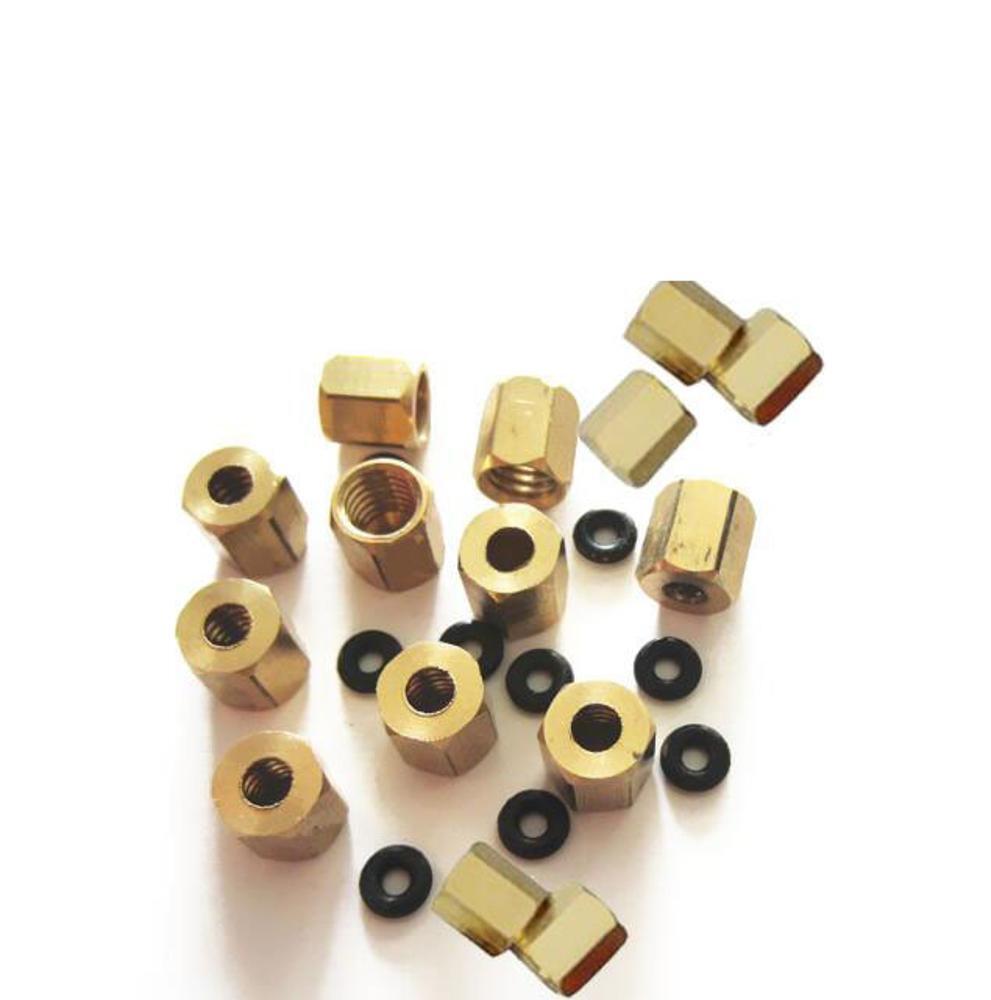 10pcs 4mm*3mm Copper Nut for DX5 Ink Damper for MIMAKI JV5 JV33