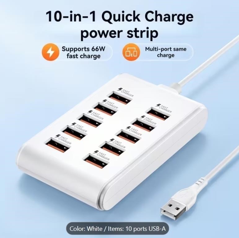 10 Port USB-A Interface