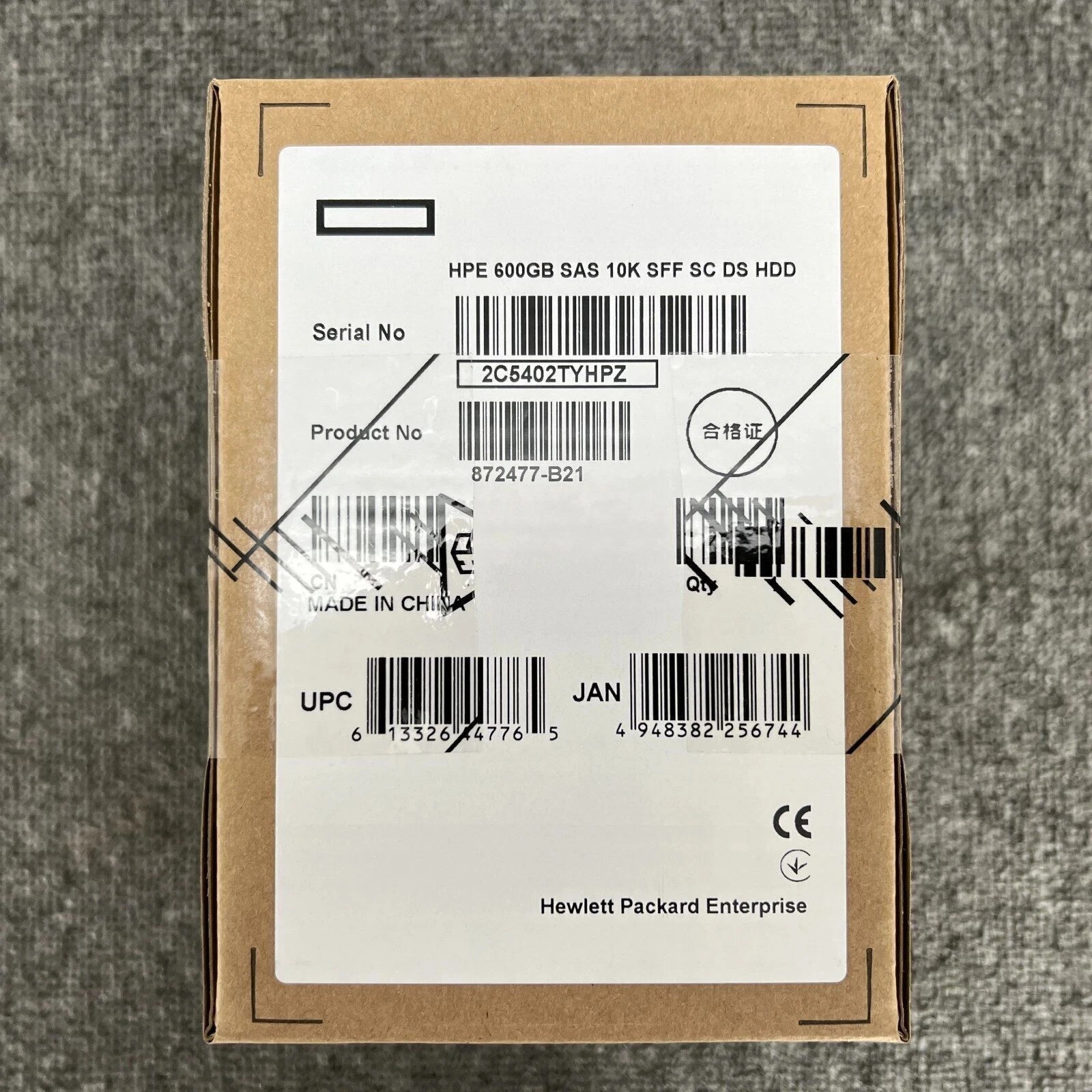 FOR HPE 872477-B21 872736-001 600G 10K SAS 12G G9 G10 Hard Drive US
