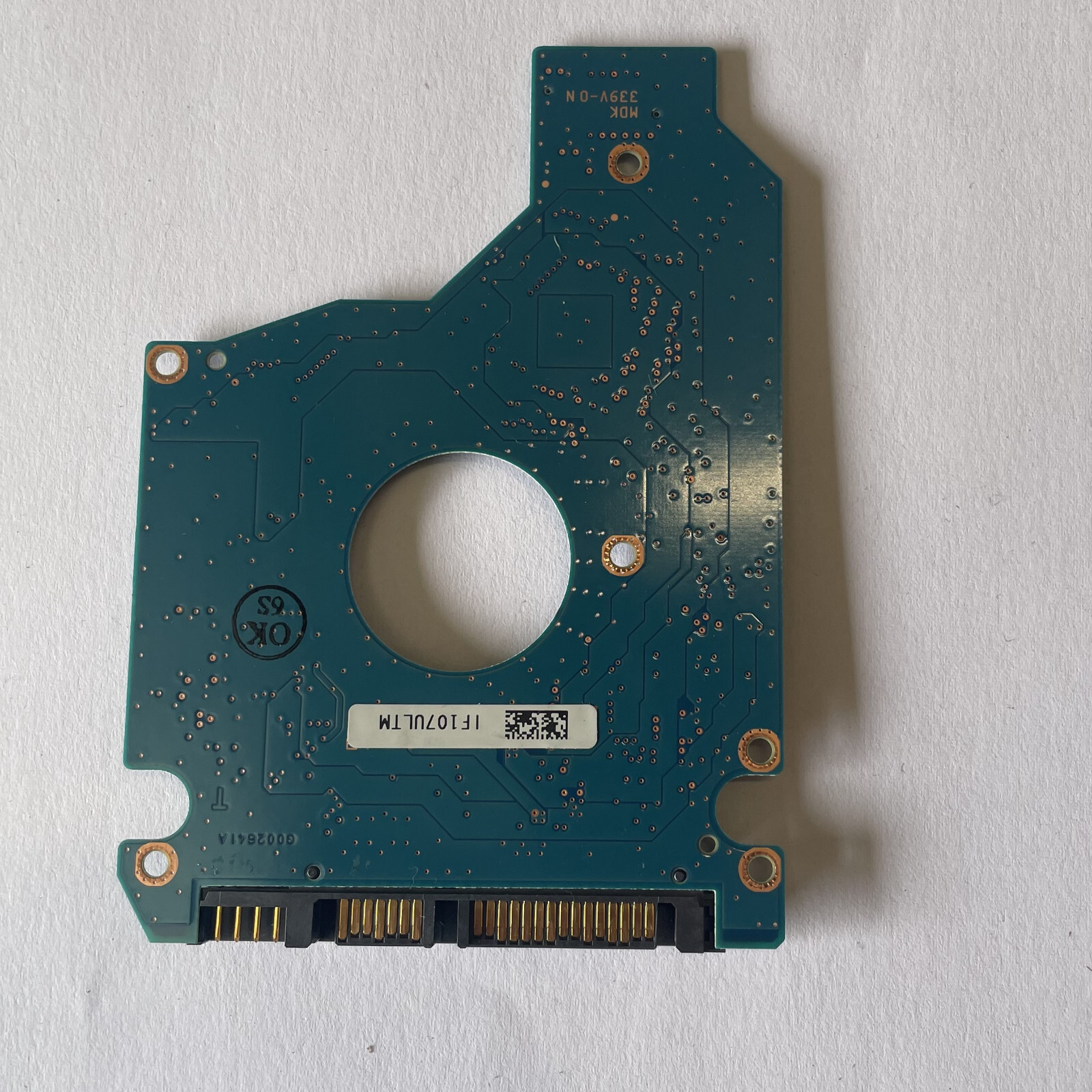 Toshiba G002641A 2.5" SATA HDD PCB Board 010 A0/GJ003A FW HDD2H82 MK5065GSX
