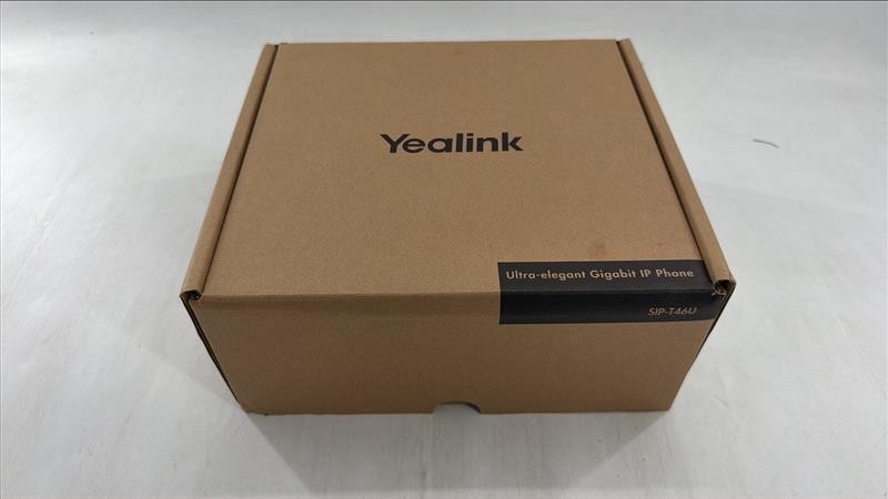 Yealink SIP-T46U Black Unified Firmware Enhanced SIP Phone - VoIP phone used