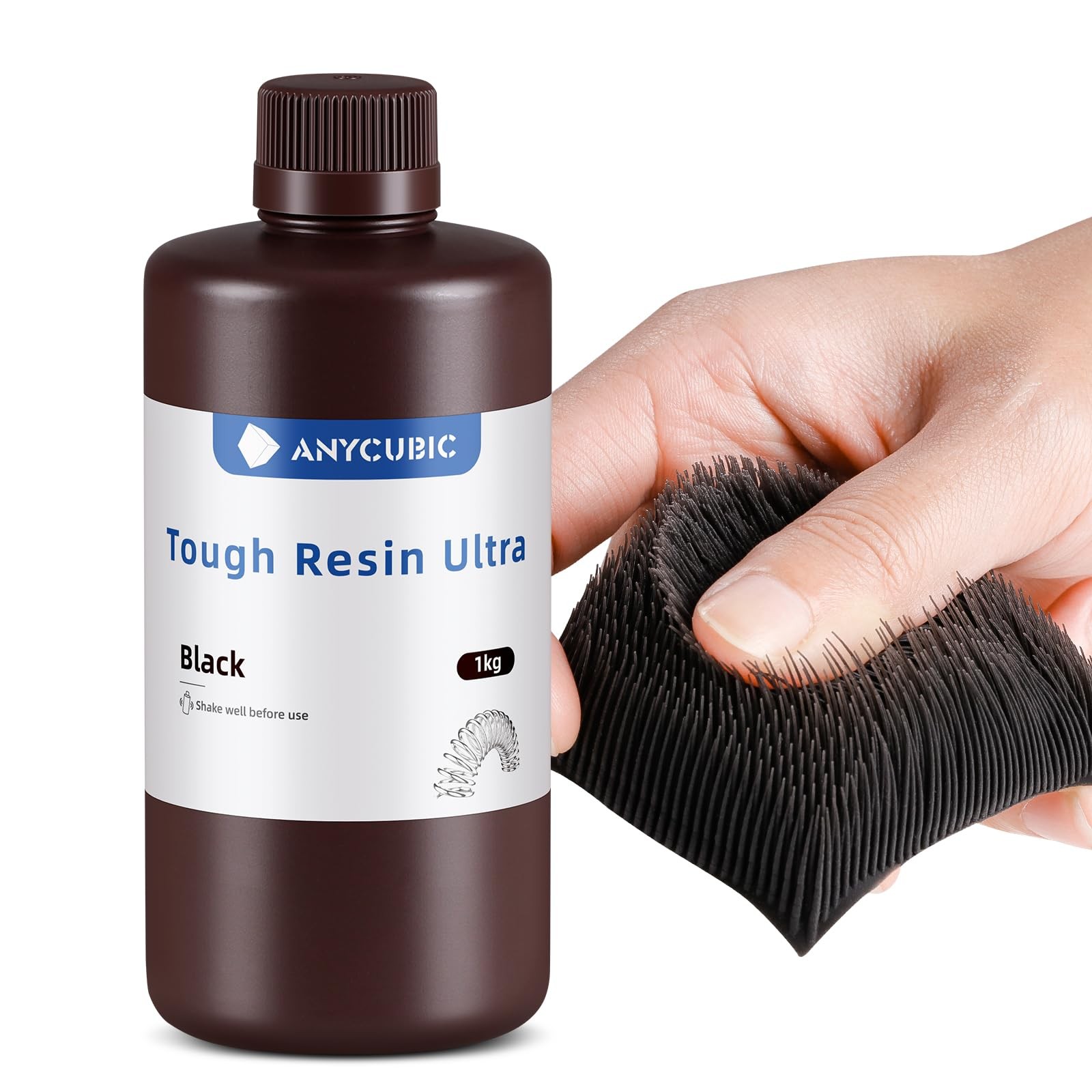 ANYCUBIC Black Ultra Tough 3D Printer Resin 1kg