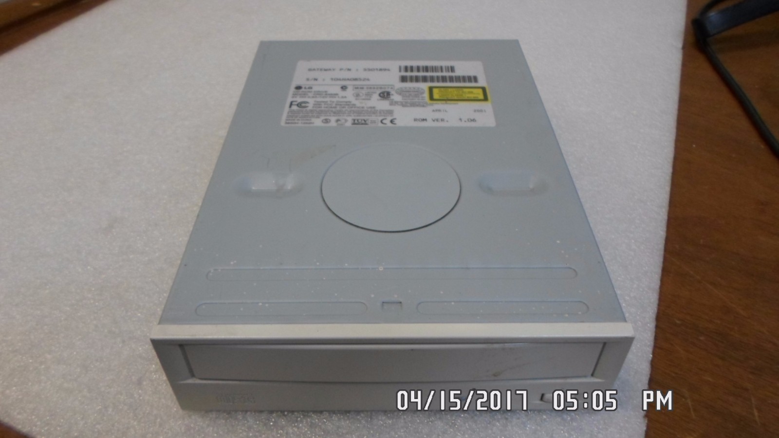 LG CRD-8483B CD-ROM DRIVE