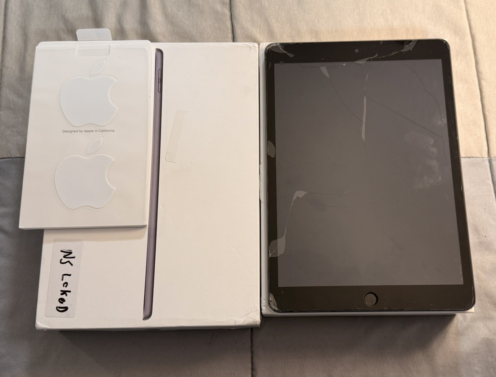 Apple iPad (9th Generation) 10.2-inch, 64GB, Wi-Fi, – Space Gray **LOCKED