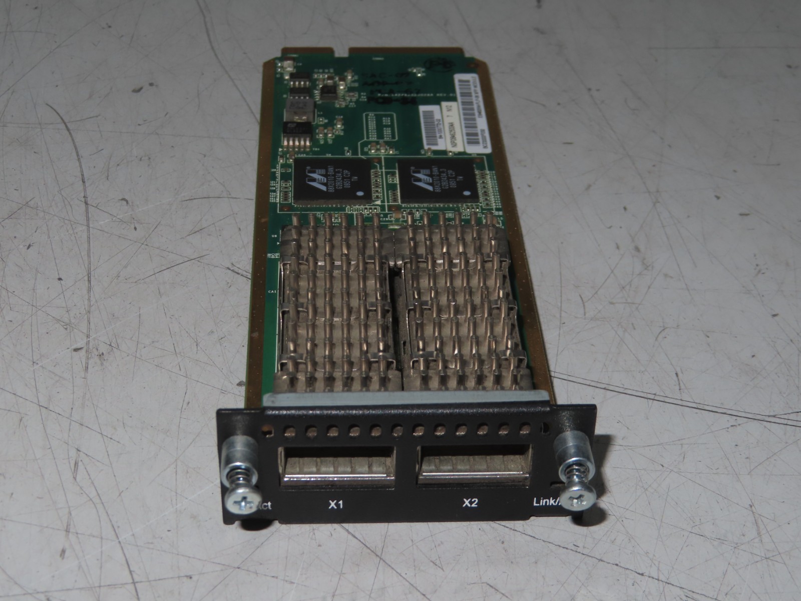 Brocade ES4625M-FLF-08 84-1000772-02 N0P084625004A 10 Gigabit Ethernet Module