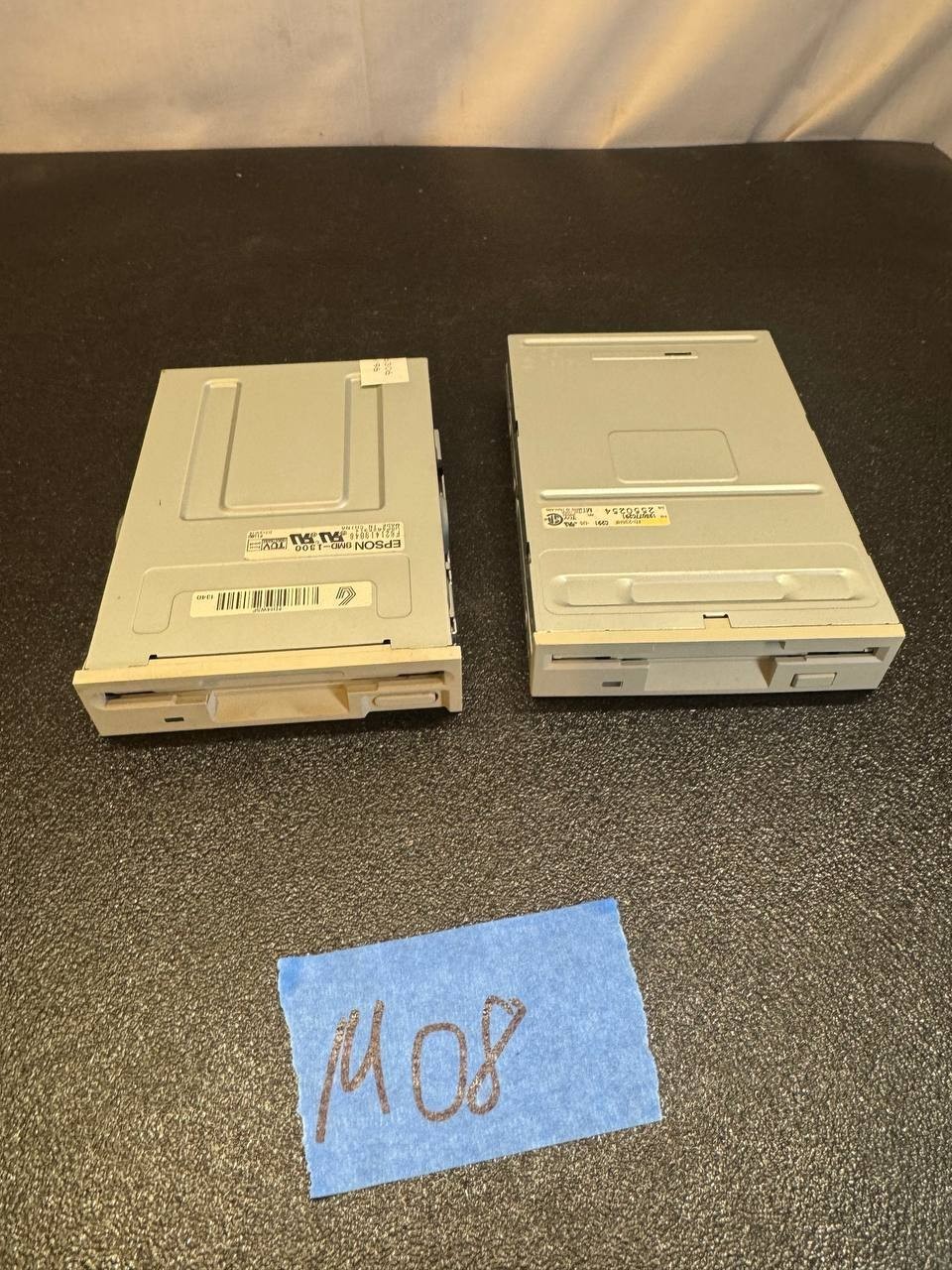 Vintage TEAC FD-235HF & Epson SMD-1300 3.5" Floppy Disk Drives – Untested