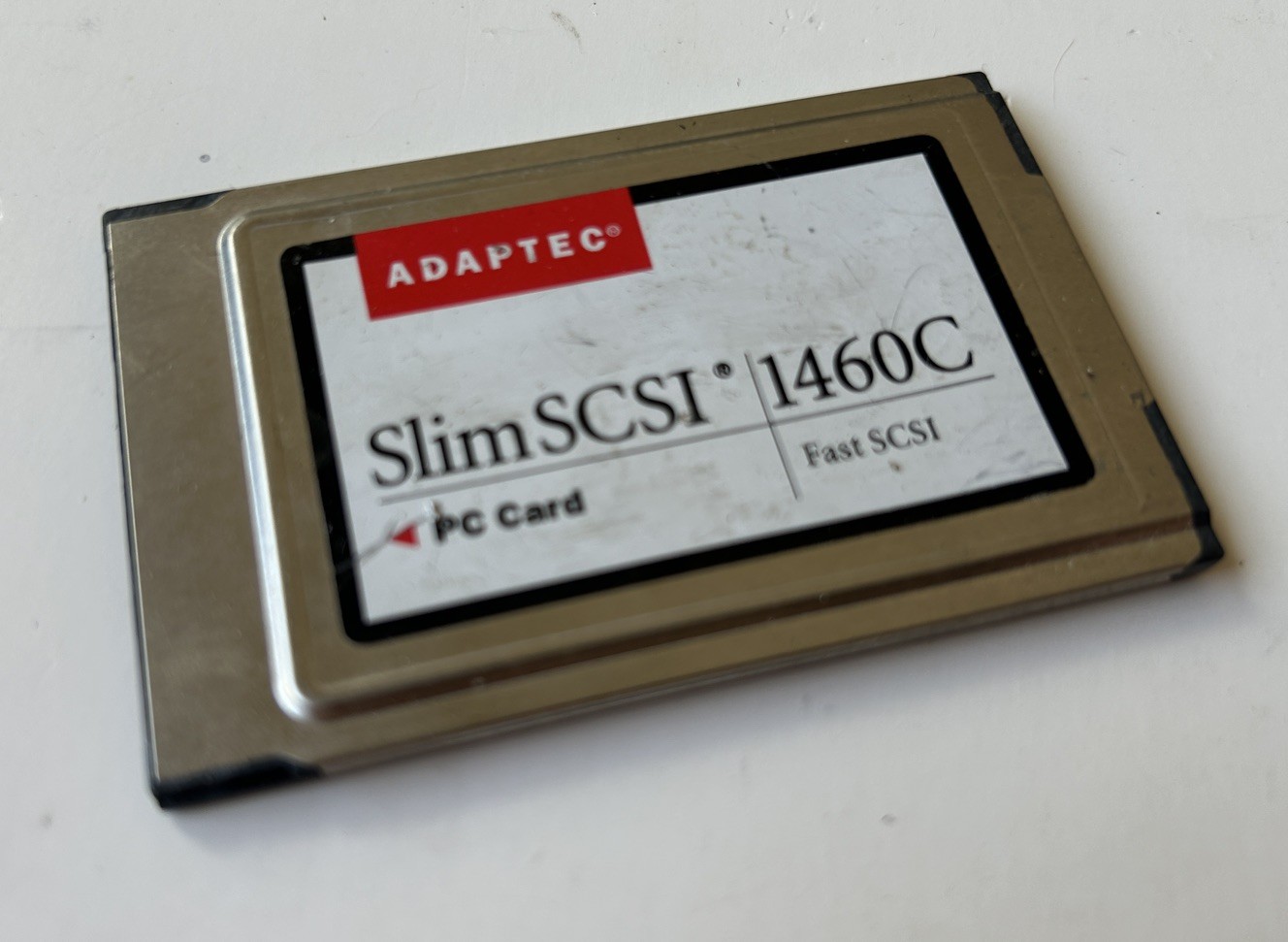 Adaptec SlimSCSI 1460D PCMCIA SCSI‑2 Laptop Adapter for External SCSI Devices