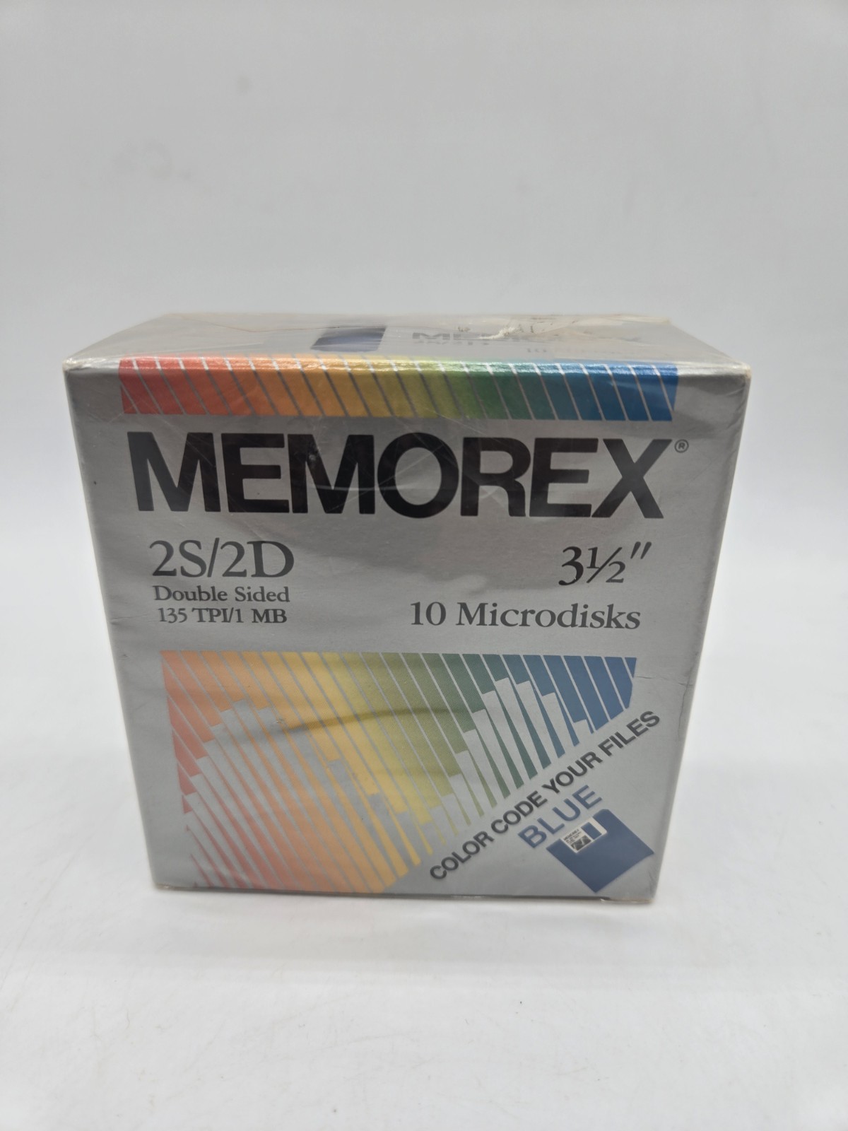 Memorex 2S2D Double Sided 3.5" Microdisks Floppy Discs 10-PACK - SEALED