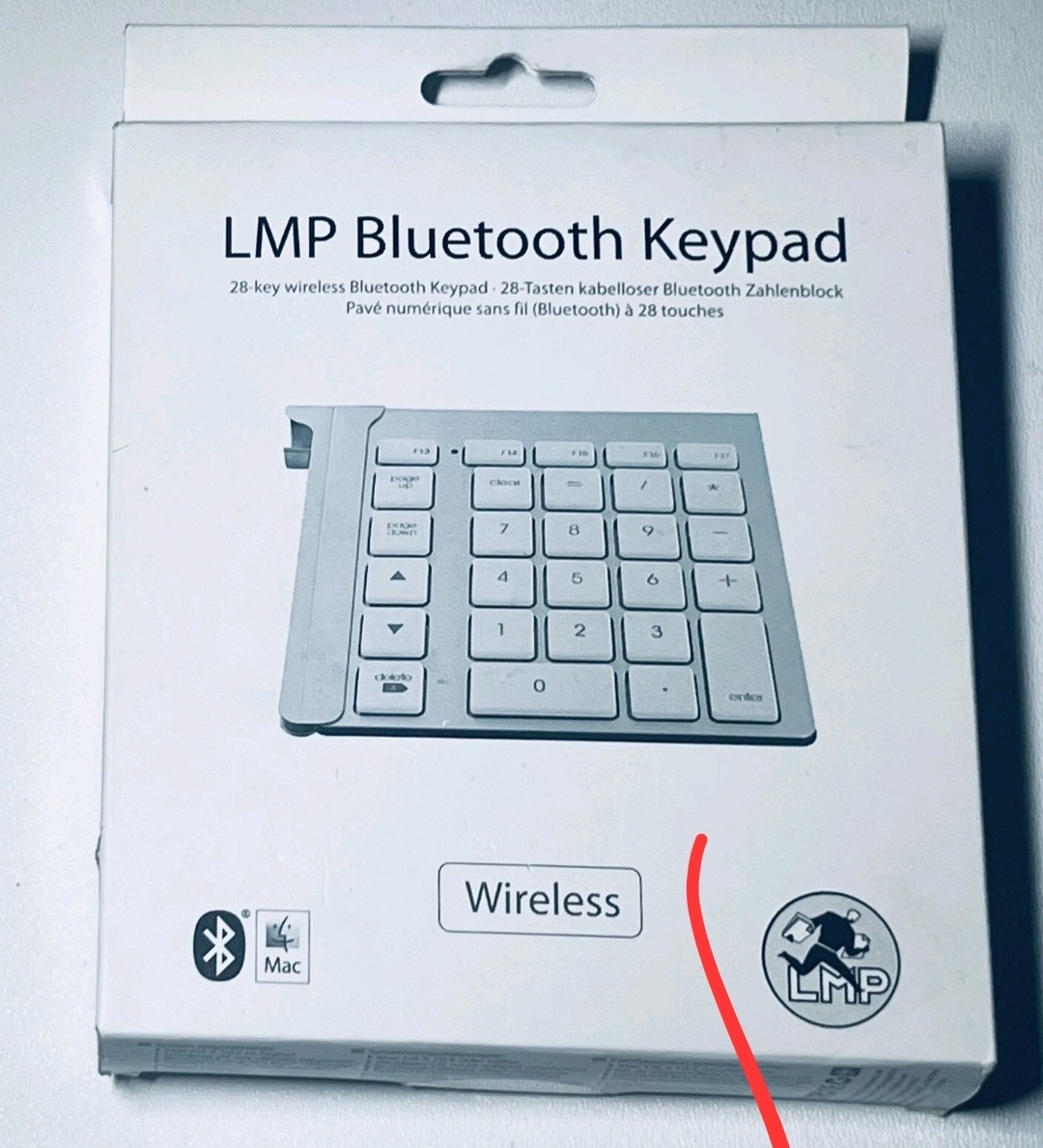 LMP Bluetooth Wireless Keypad for IMac/MacBook Pro/MacBook Air  #WKP-1314 NEW 