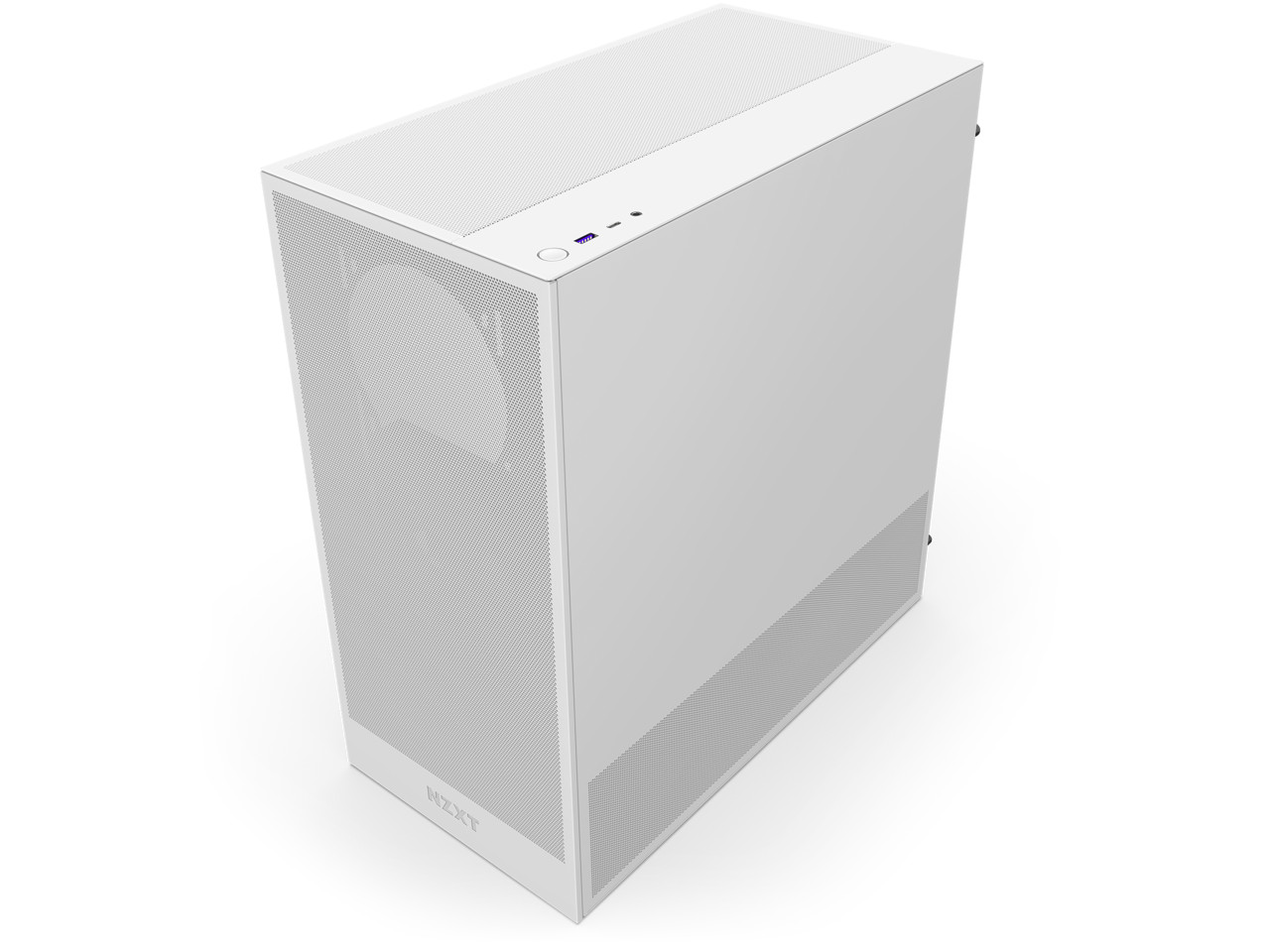 NZXT H Series H5 Flow 2024 Edition ATX Mid Tower Chassis All White Color