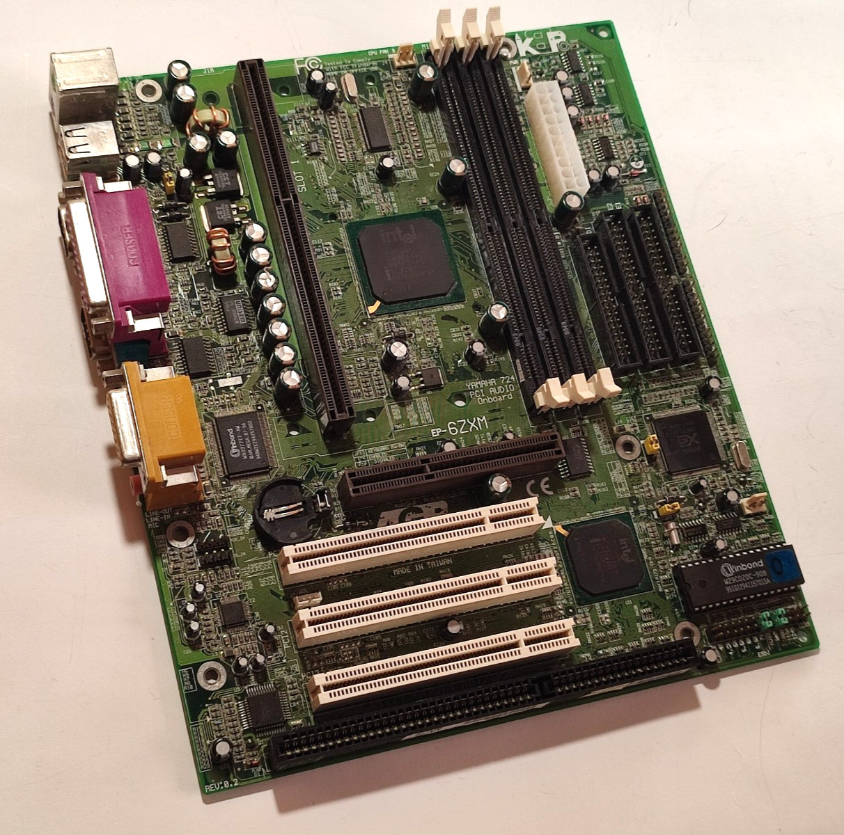 EPoX/ProNiX EP-6ZXM Slot 1 Motherboard Intel 440BX Chipset AGP ISA PCI YAMAHA XG