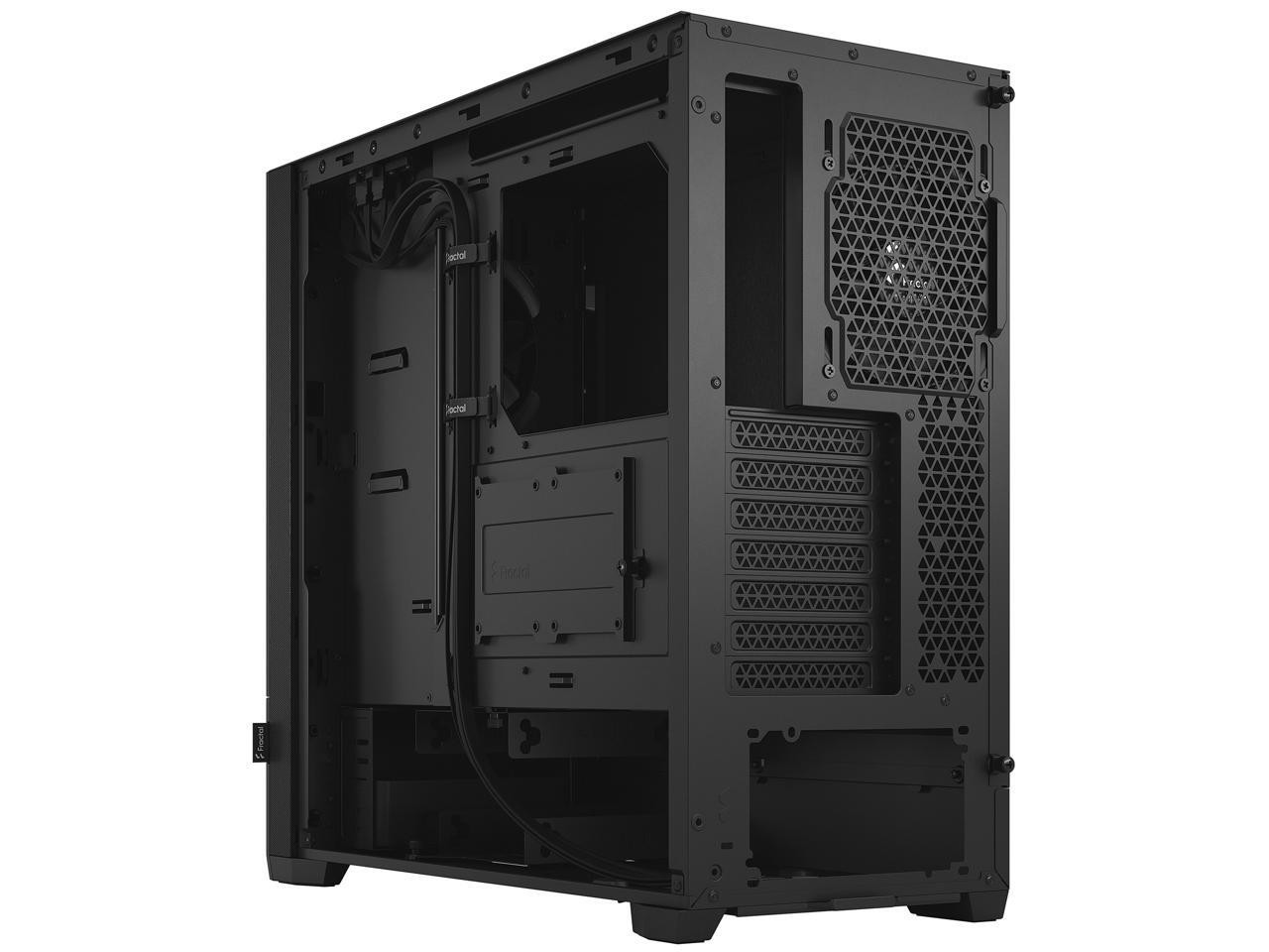 Fractal Design Pop Silent Black ATX Sound Damped Solid Panel Mid Tower Computer