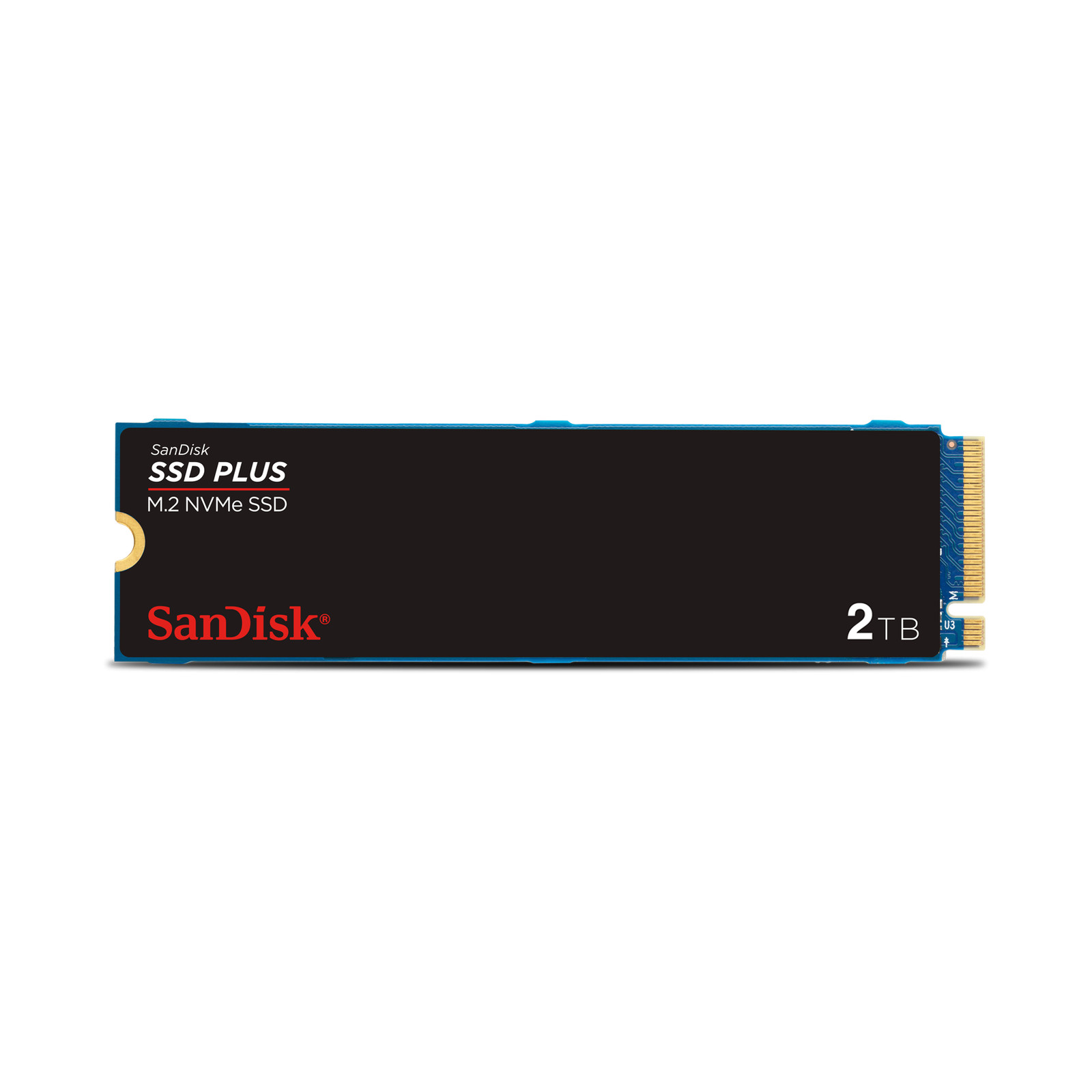 SanDisk 2TB SSD PLUS M.2 NVMe PCIe Gen 3.0, Internal SSD - SDSSDA3N-2T00-G26