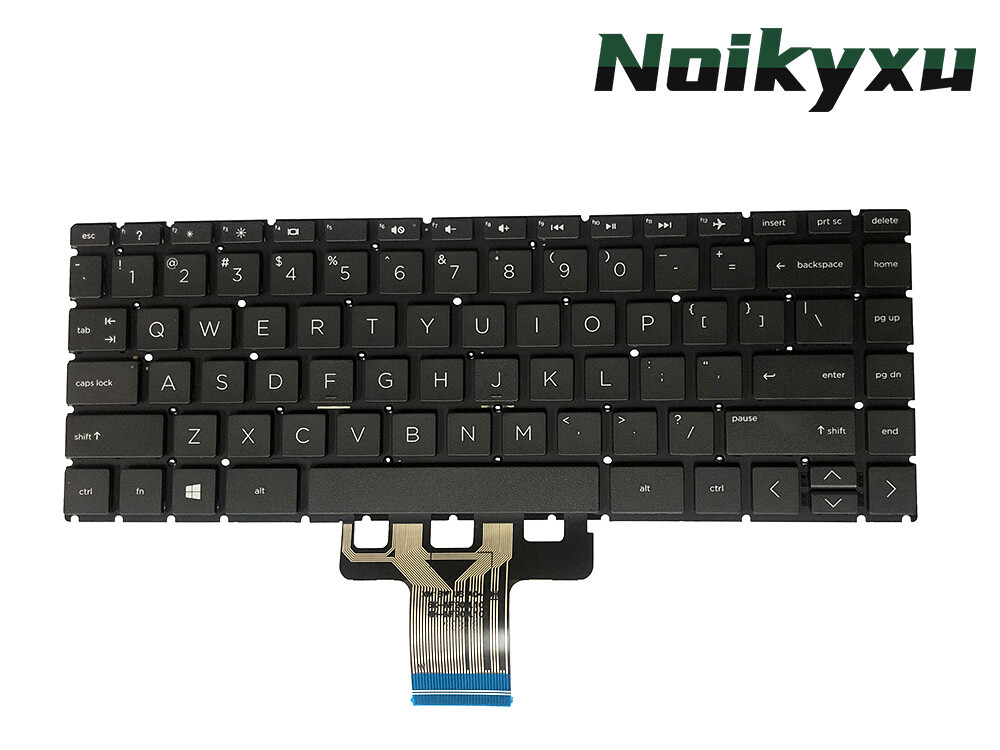 New For HP 14-cm Series 14-cm0041nr 14-cm0045nr Laptop PC Keyboard  Black US