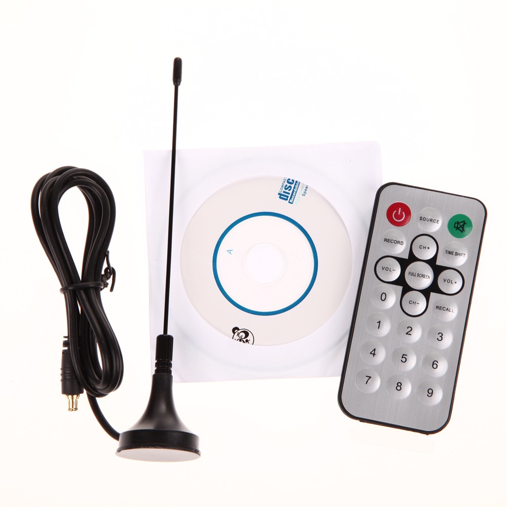 TV Stick USB2.0 Digital DVB-T SDR+DAB+FM TV Tuner Receiver Stick RTL2832U+FC0012