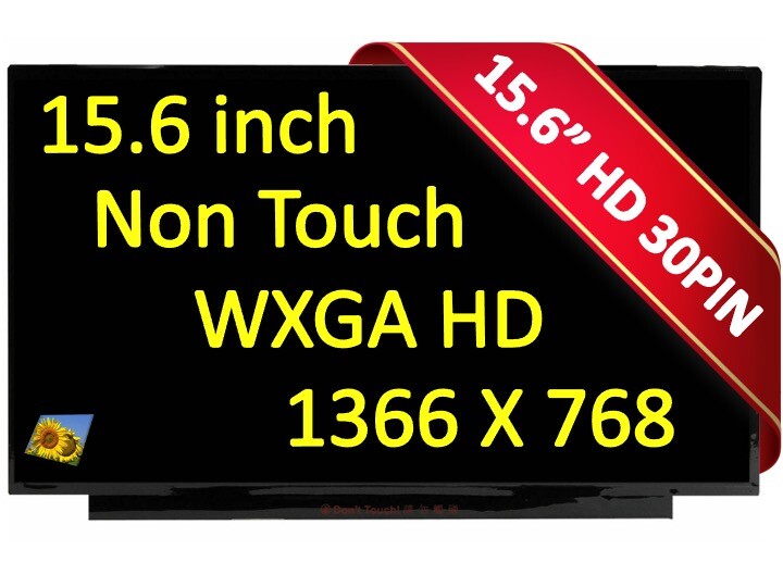 BOE Display New 15.6" HD LCD LED Replacement Screen NT156WHM-N49