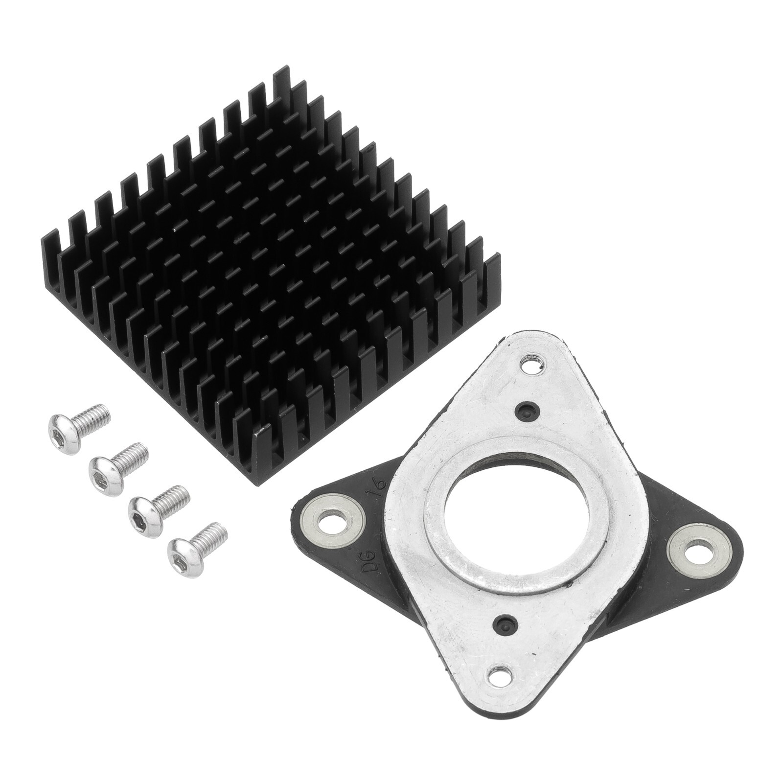 NEMA 17 42mm Rubber Damper 40mm Heatsink Shock Absorber 3D Printer Stepper Motor