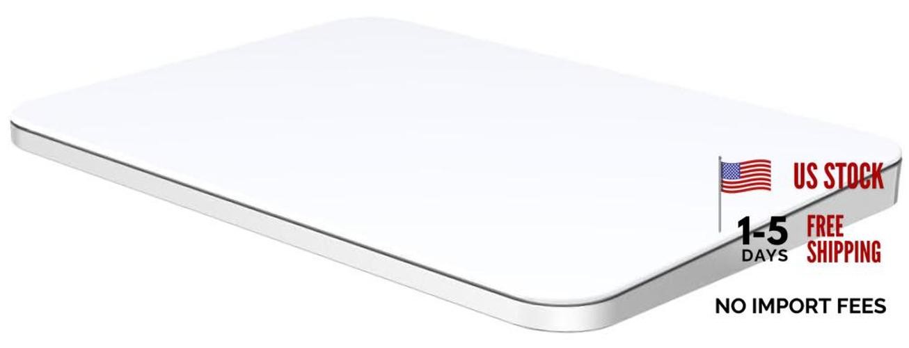 Wireless Trackpad for Mac & Windows with 2.4G USB, 7.5” Glass Surface Touchpad