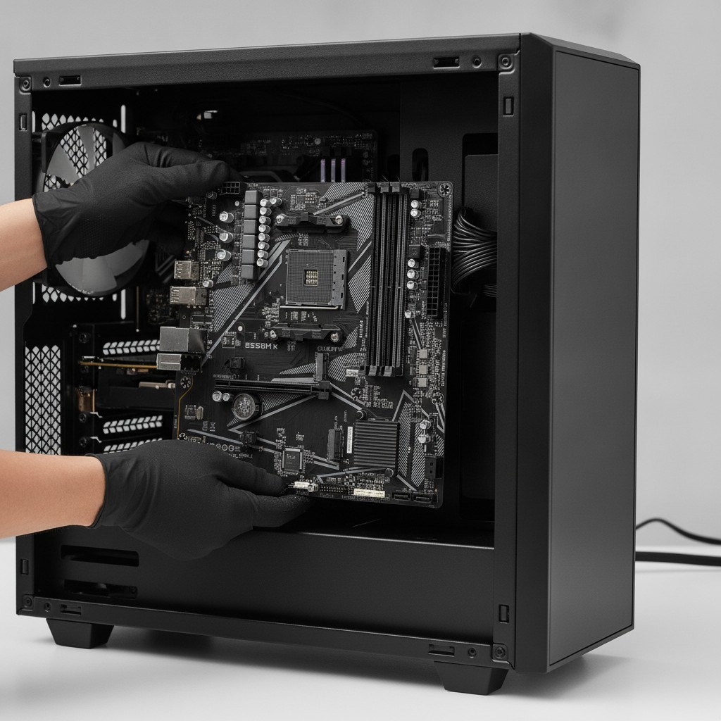 High-Speed B550M K Micro-ATX Motherboard with Enhanced Power & Thermal Solutions