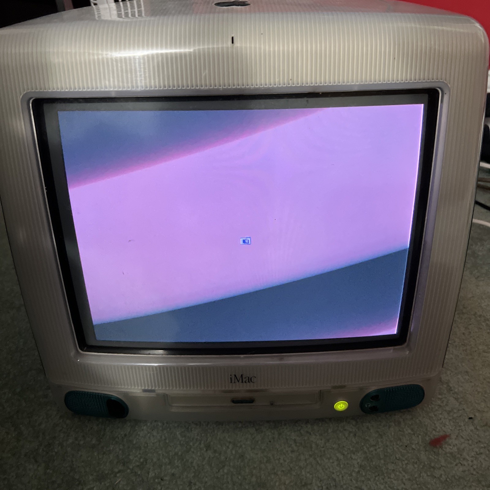 Vintage Apple iMac G3 333MHz Blueberry (M4984) 