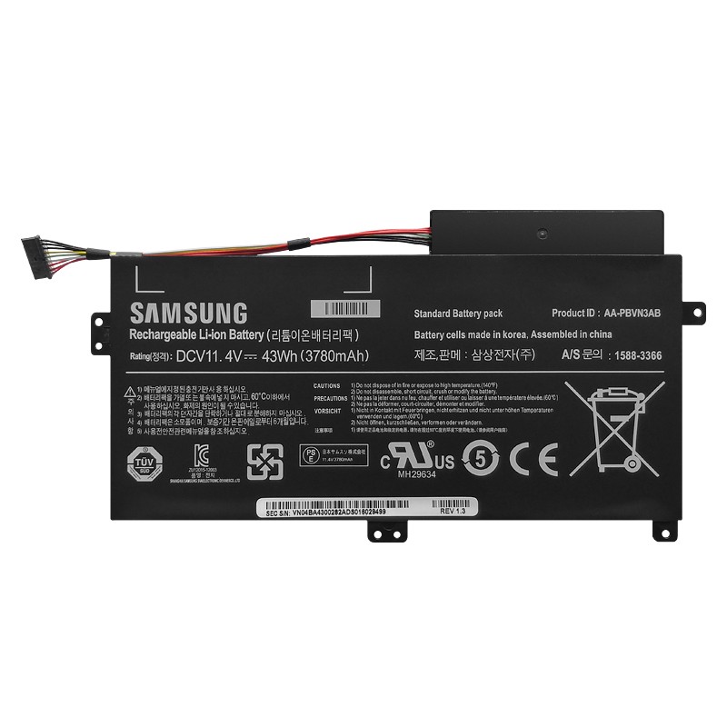 Original Battery AA-PBVN3AB for Samsung NP370R4E NP470R5E ATIV BOOK 450R4V 470R5E