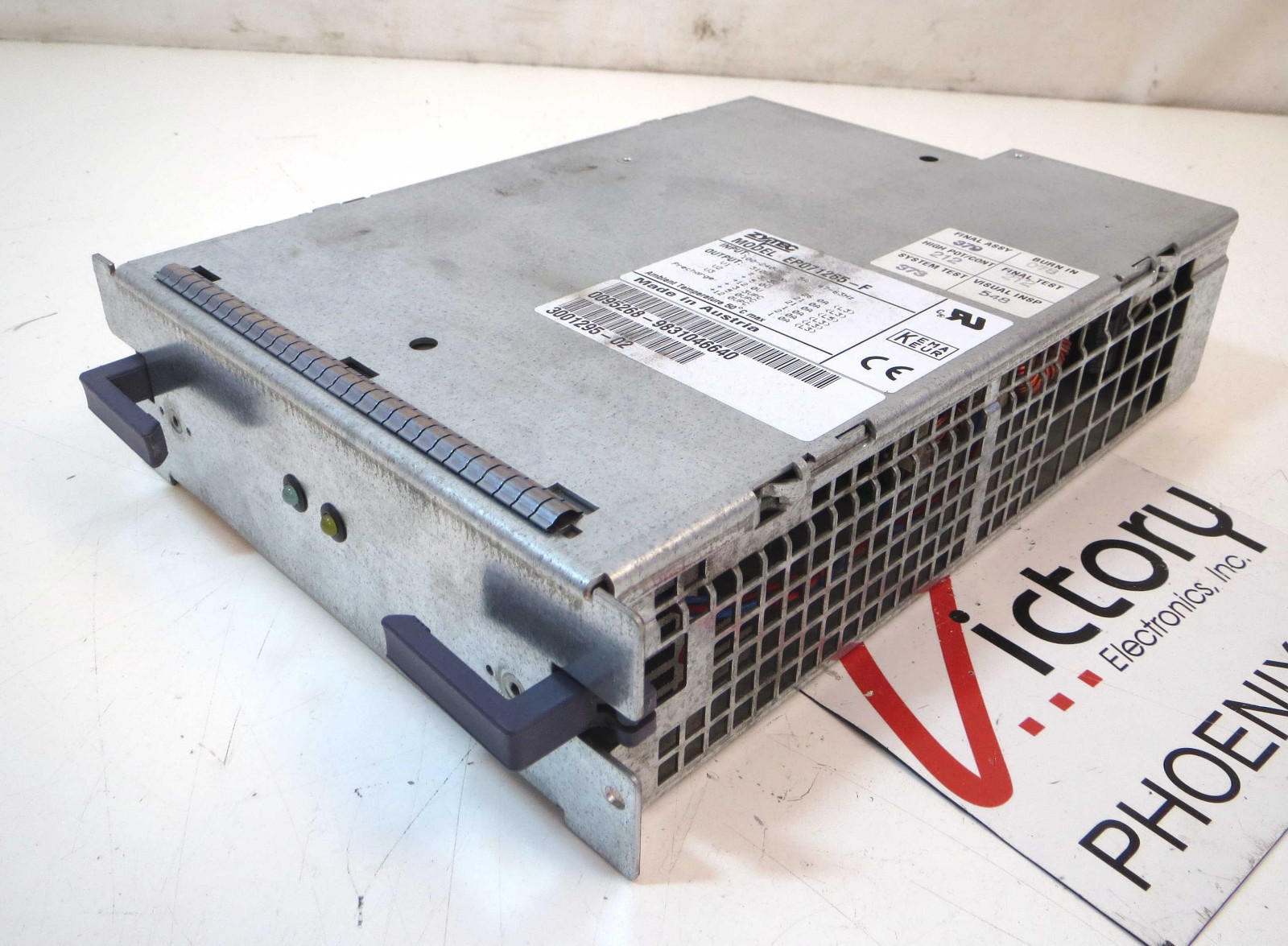 Used Zytec Sun Microsystems 310W Hot Swappable Power Supply EP071265-F