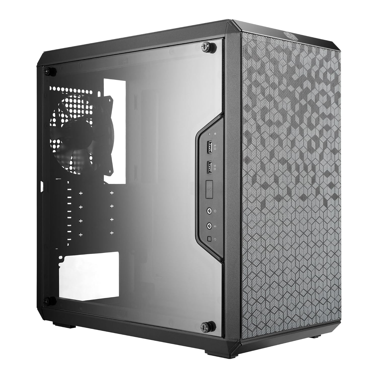 Cooler Master MasterBox Q300L Micro-ATX PC Case – Compact mATX Computer Case wit