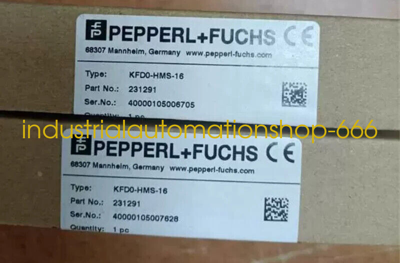 1PC NEW PEPPERL+FUCHS KFD0-HMS-16 safety barrier Via DHL or FedEX