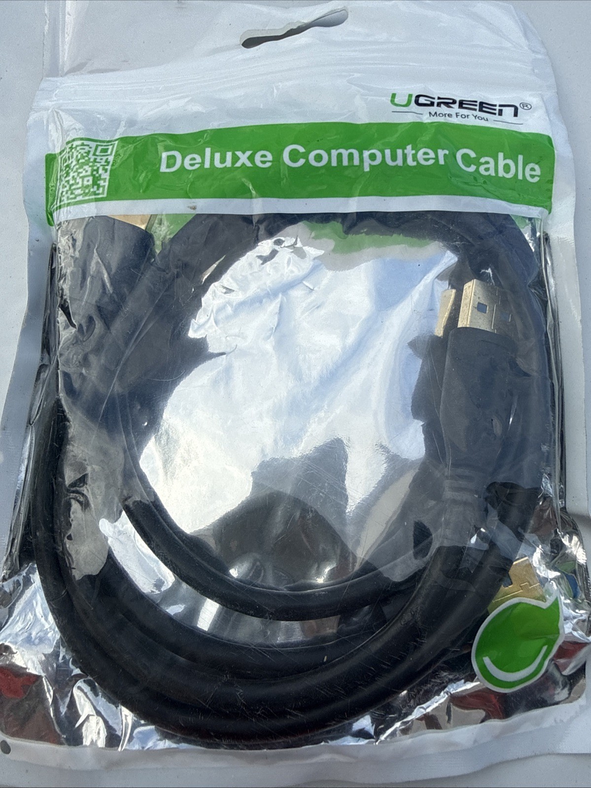 New UGREEN 6ft Cable USB 3.0 Male to Male gold-plated connector Smart Digital 