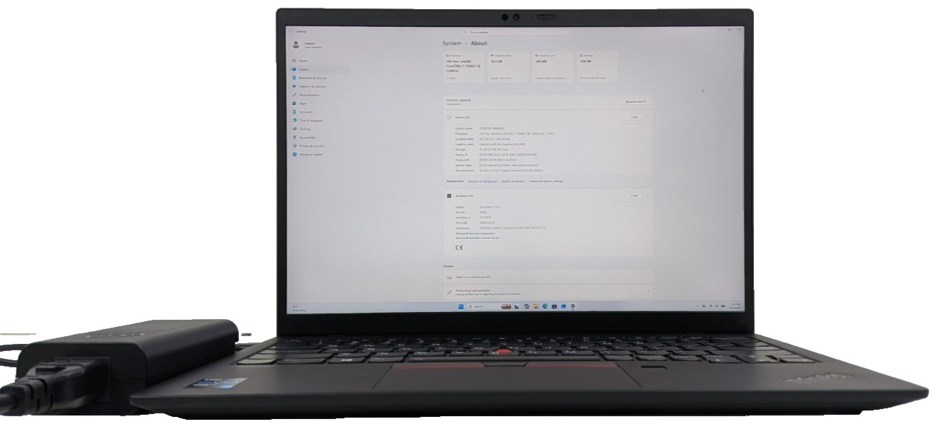 Lenovo ThinkPad X1 Nano 4 Core i7 11th Gen 16GB 256SSD W11 *One Year Warranty*