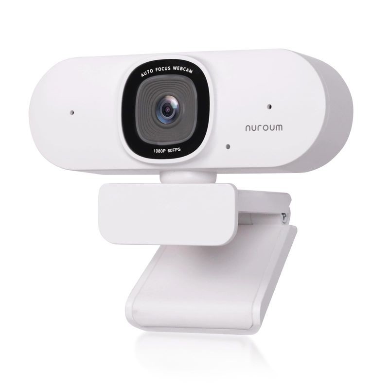 Nuroum 2K Full HD Webcam Autofocus AI Noise Suppression Webcam Laptop PC AW-V15A