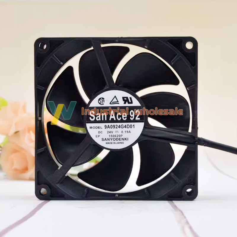 1pc brand new Sanyo 9A0924G4D01 9225 24V 0.19A 9025 9CM inverter cooling fan