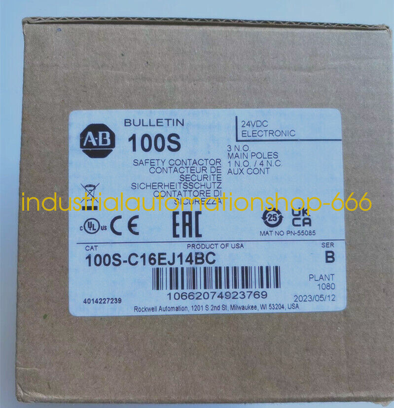 1PC NEW 100S-C16EJ14C Contactor Via DHL or FedEX