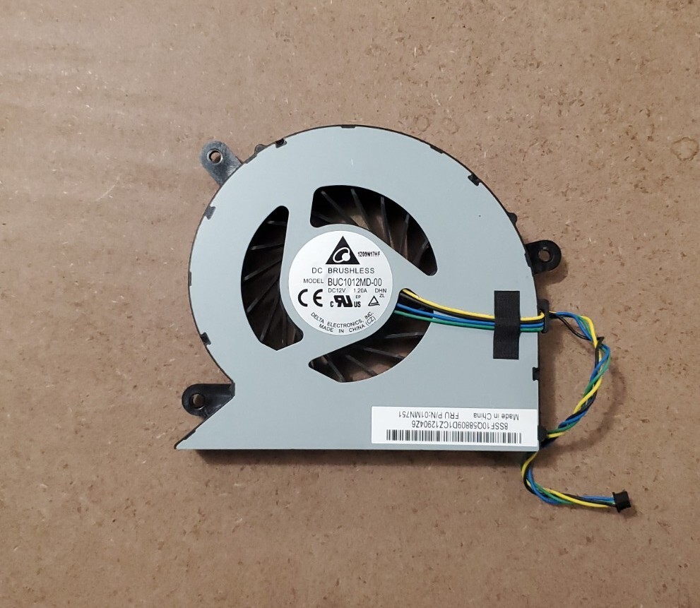01MN751 Lenovo Delta 12V Cooling Fan 1.20A BUC1012MD-00