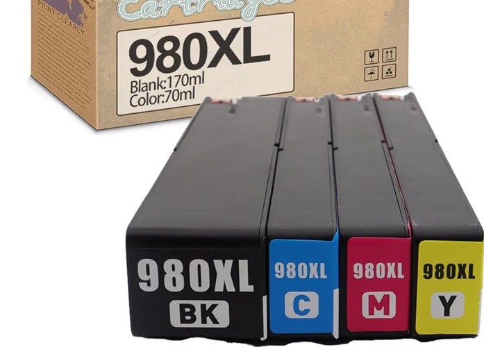 Ink Cartridges for 980X HP Officejet Enterprise Color X555dn X585f X555xh