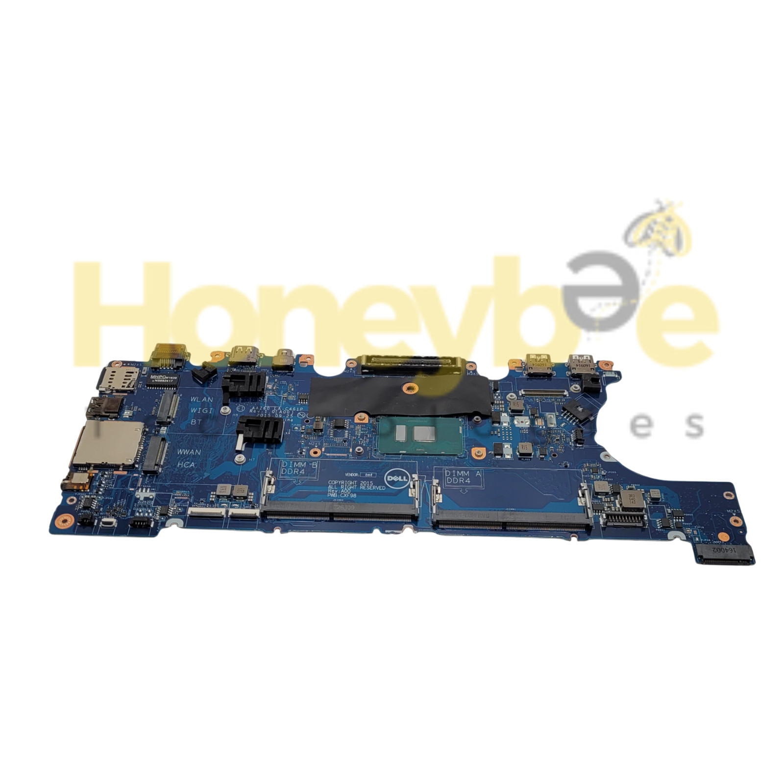 GENUINE DELL LATITUDE E7470 LAPTOP MOTHERBOARD i7-6600U 2.60GHz VNKRJ DEFECTIVE